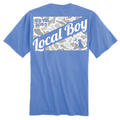 Saltwater Camo Flag Short Sleeve T-Shirt