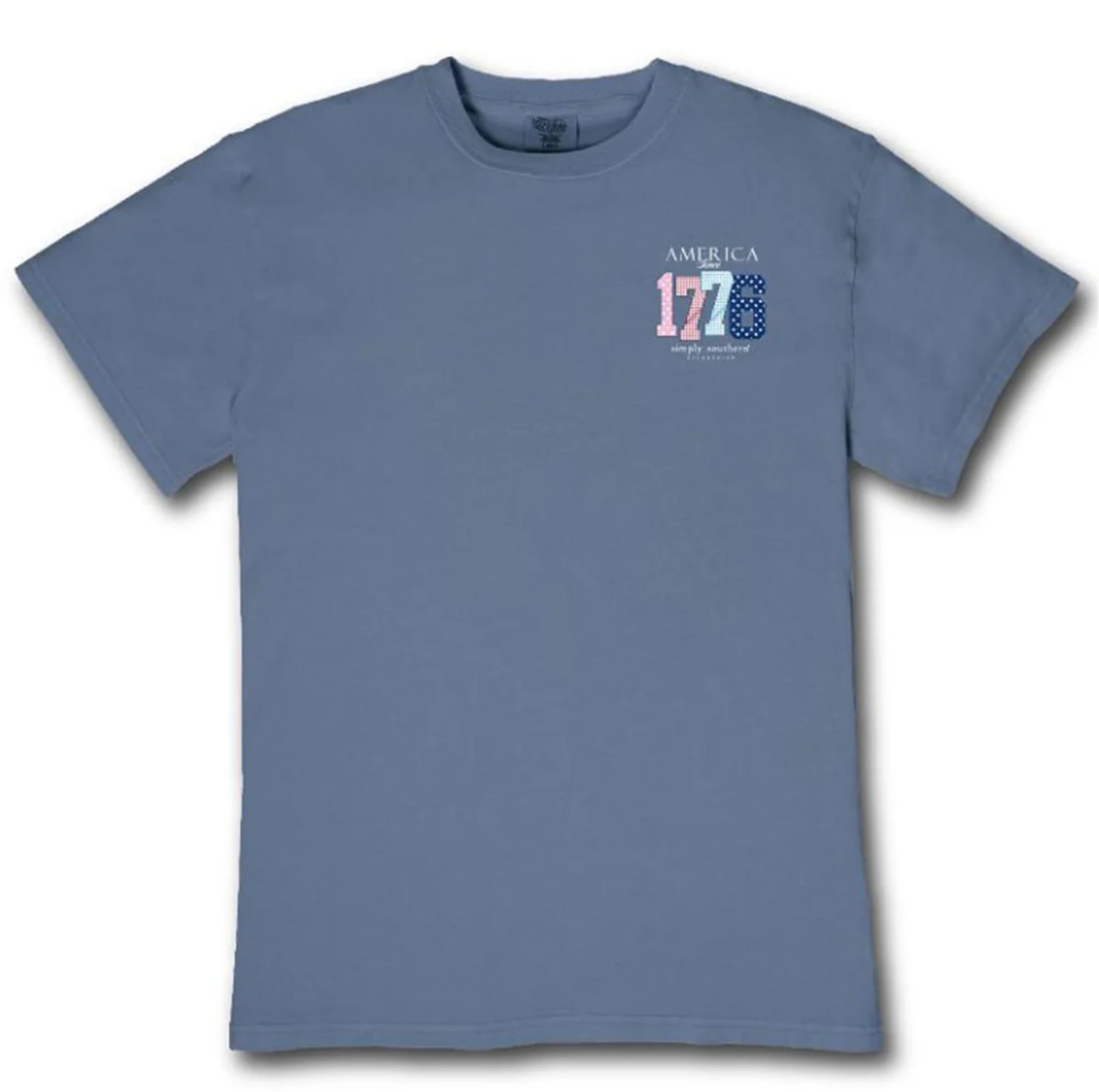 1776 Patchwork Short Sleeve T-Shirt